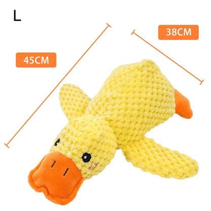 Duck Shape Dog Toy Quacking Pet Toys for Small Large Dog Cat Durable Puppy Molar Chew Toy Fun Interactive Plaything Dog Supplies