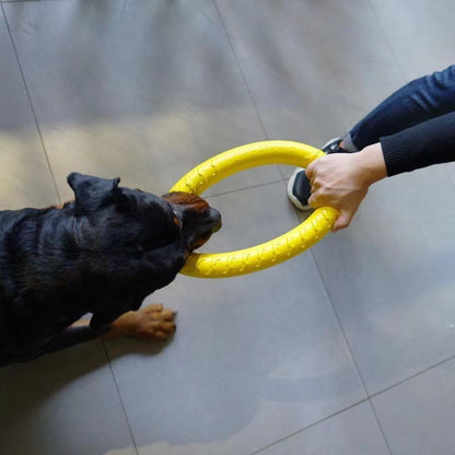 Indestructible dog ring Chewing Flying Floating Training Tools Fetch for all size dogs