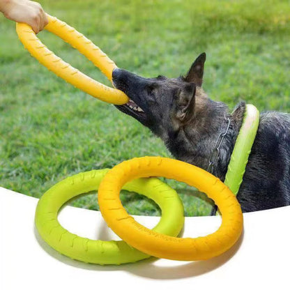 Indestructible dog ring Chewing Flying Floating Training Tools Fetch for all size dogs